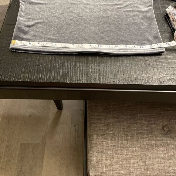 2 Piece Gray Velour Top & Pants Outfit, Size CL, No other label included see pic - Picture 14 of 14